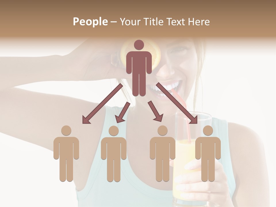 Happy Person Smile PowerPoint Template