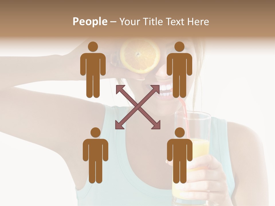Happy Person Smile PowerPoint Template