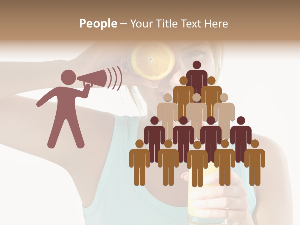 Happy Person Smile PowerPoint Template