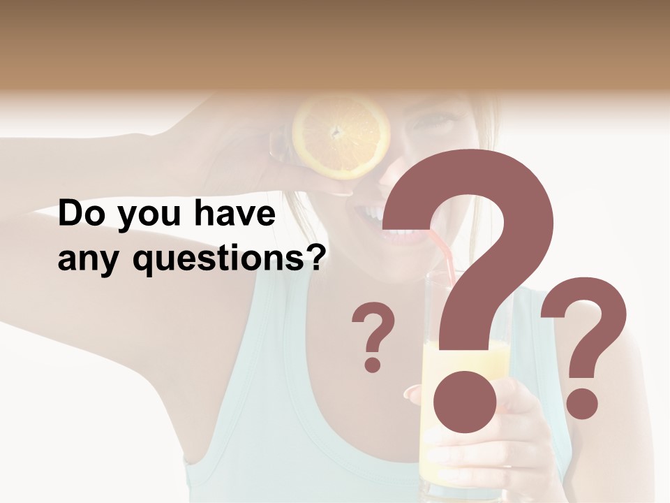 Happy Person Smile PowerPoint Template