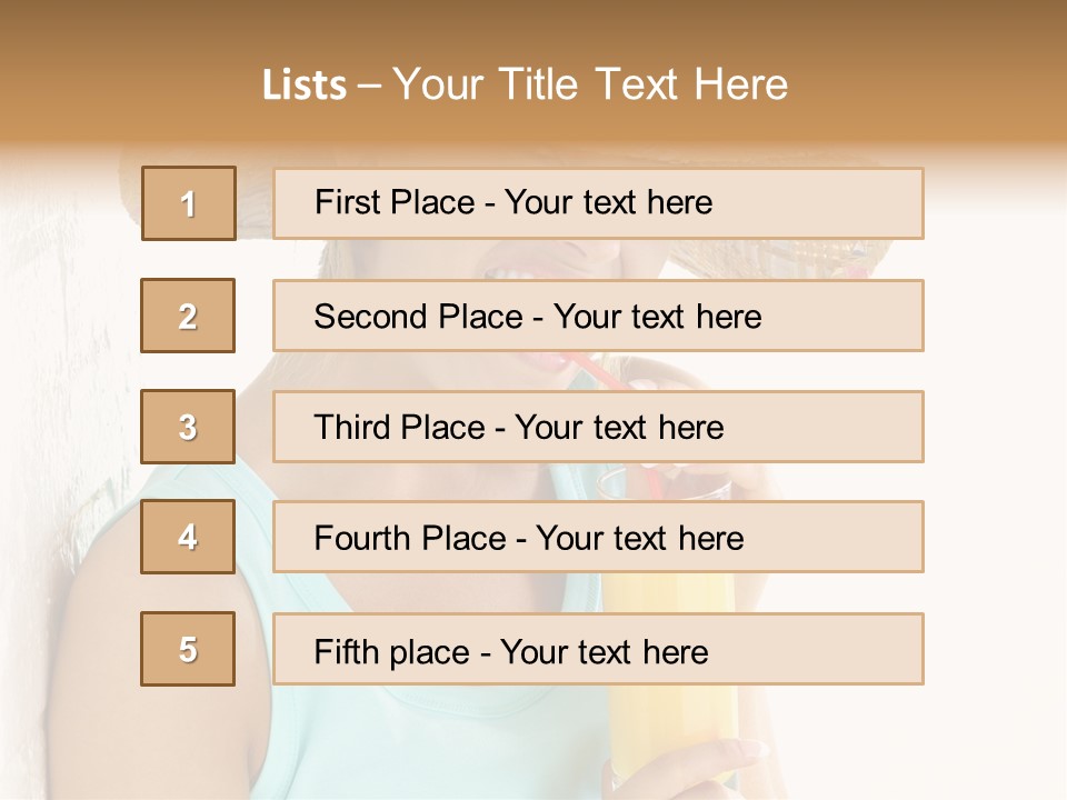 Fruit Attractive  PowerPoint Template