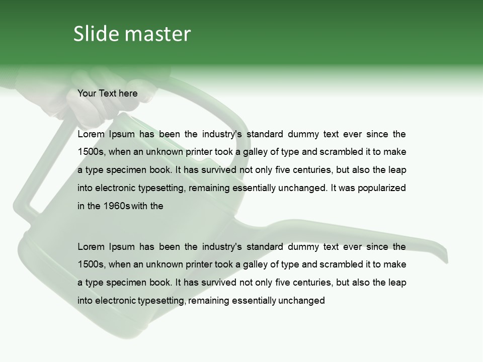 Agriculture Color Prinkle PowerPoint Template