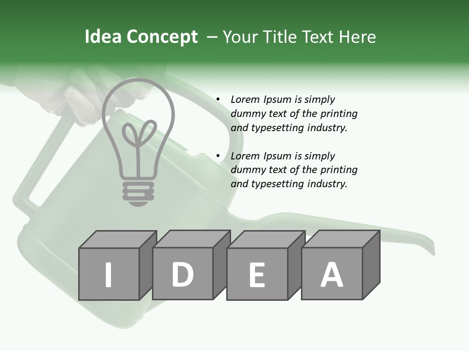 Agriculture Color Prinkle PowerPoint Template