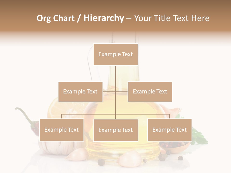 Olive Isolated Still Life PowerPoint Template