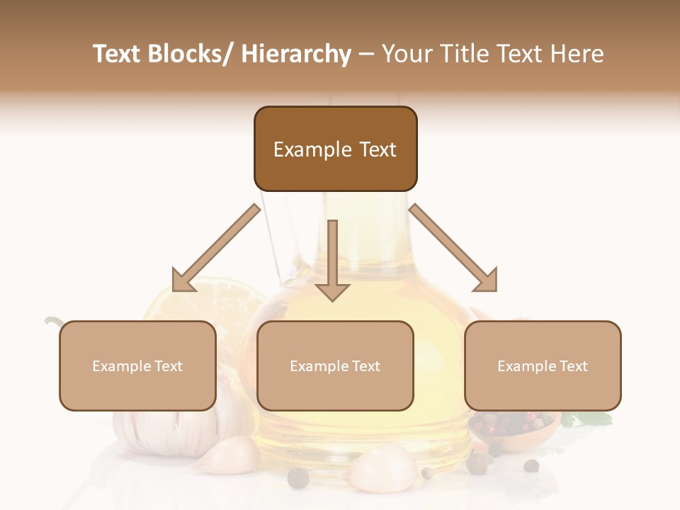 Olive Isolated Still Life PowerPoint Template