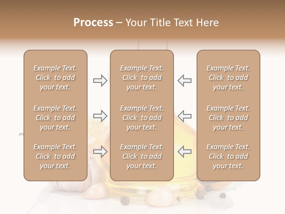 Olive Isolated Still Life PowerPoint Template