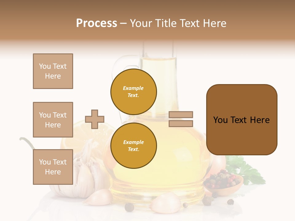 Olive Isolated Still Life PowerPoint Template