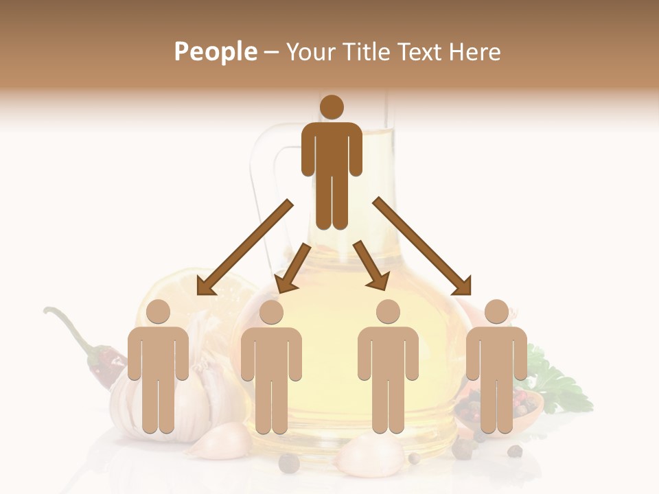 Olive Isolated Still Life PowerPoint Template