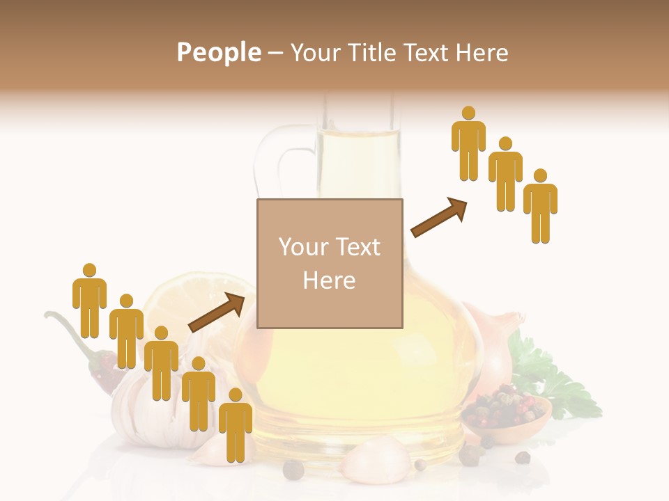 Olive Isolated Still Life PowerPoint Template