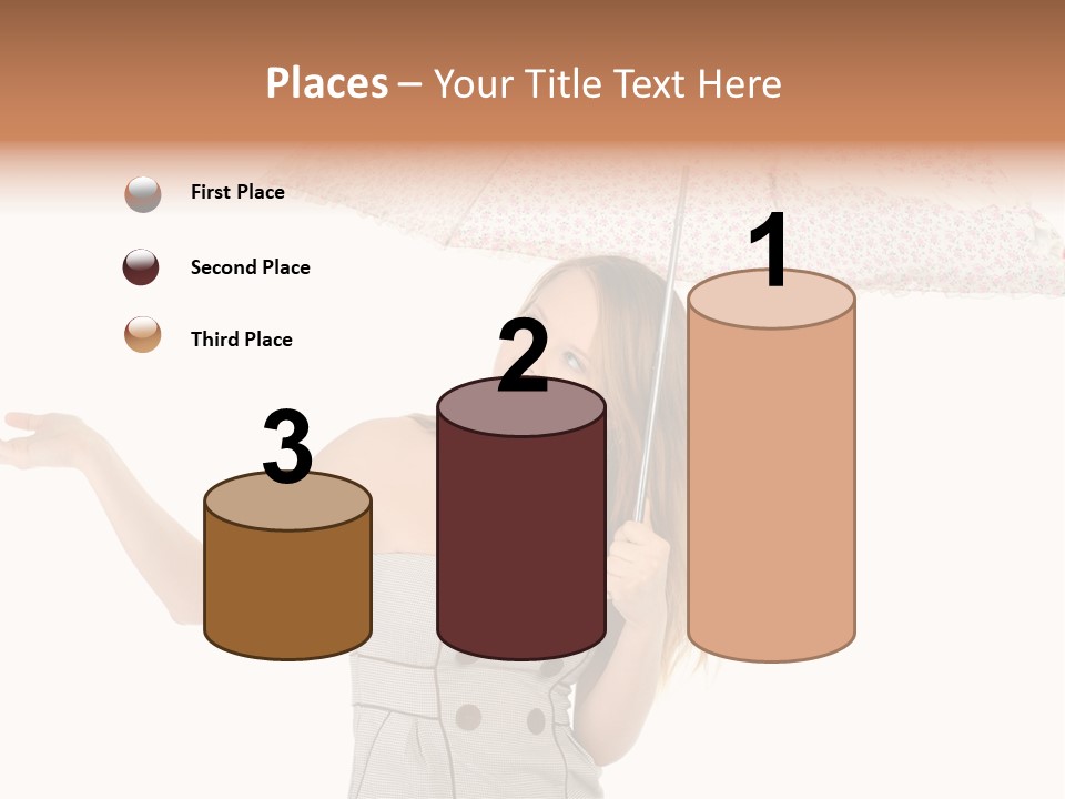 Hair Suitcase One PowerPoint Template