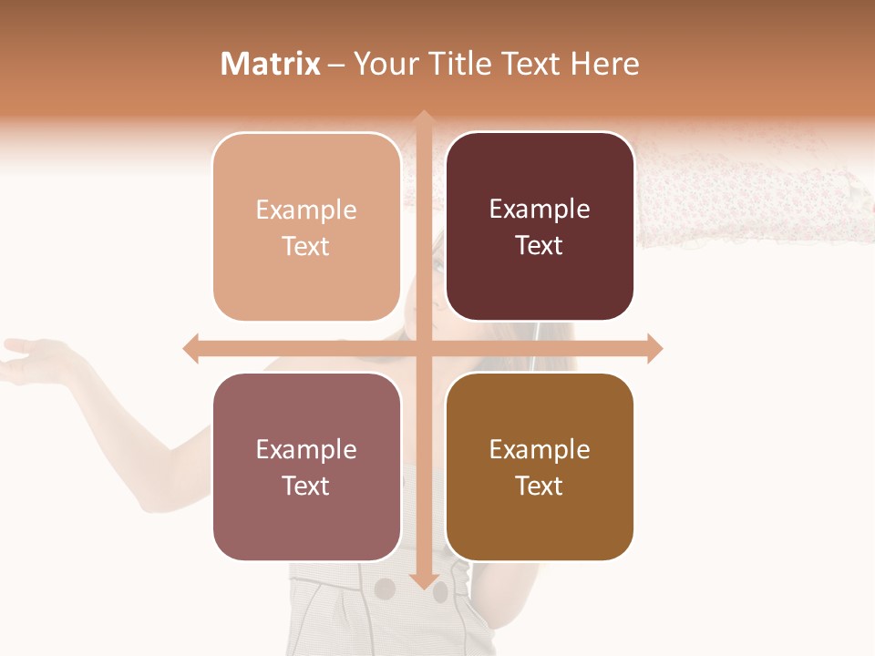 Hair Suitcase One PowerPoint Template