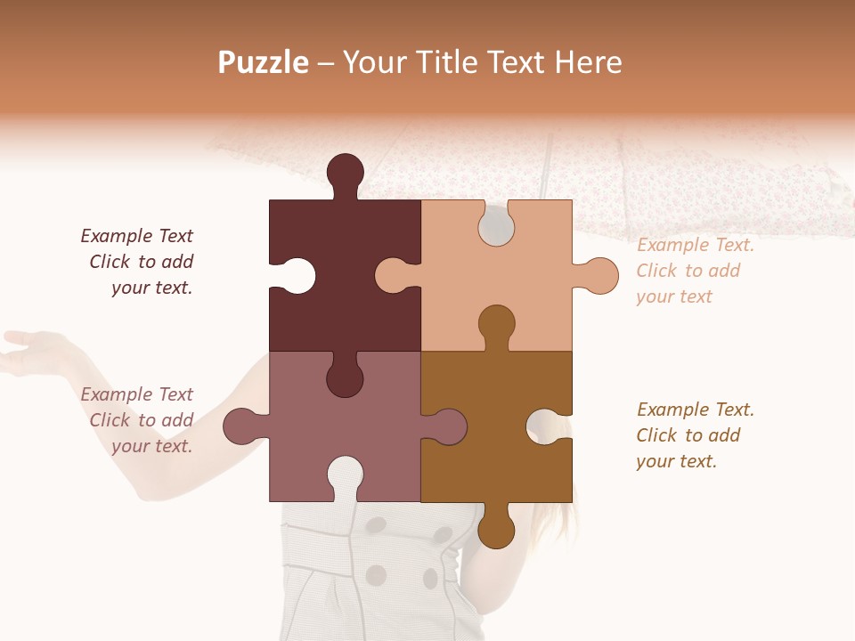 Hair Suitcase One PowerPoint Template