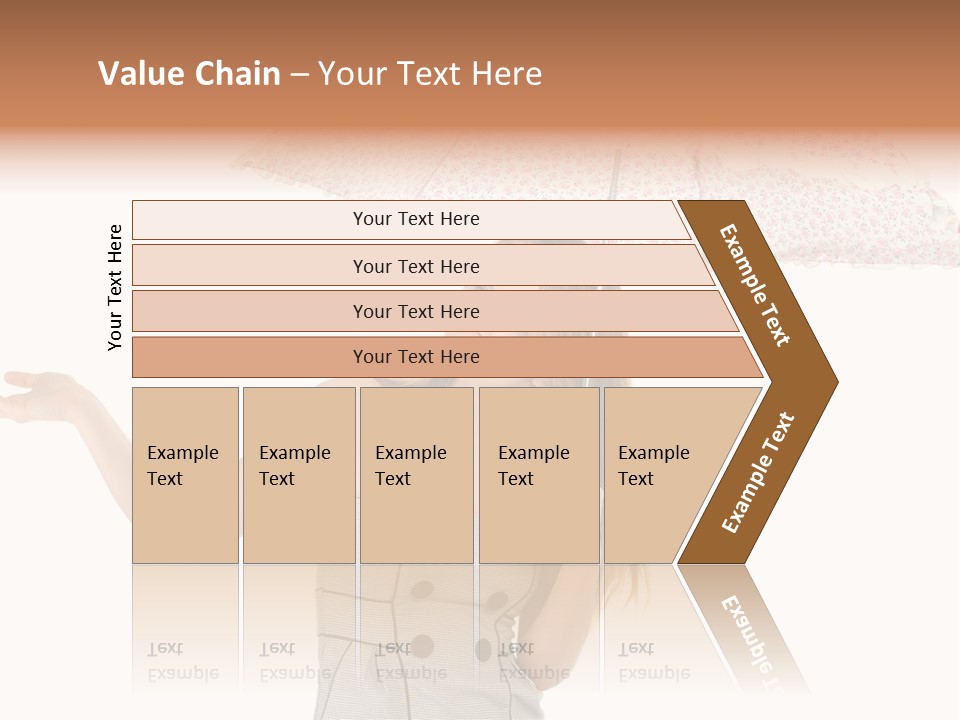 Hair Suitcase One PowerPoint Template