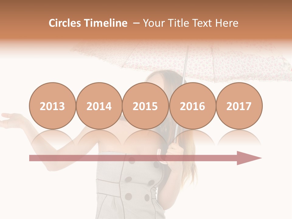 Hair Suitcase One PowerPoint Template