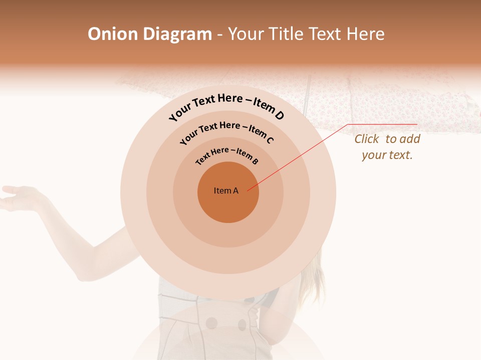 Hair Suitcase One PowerPoint Template