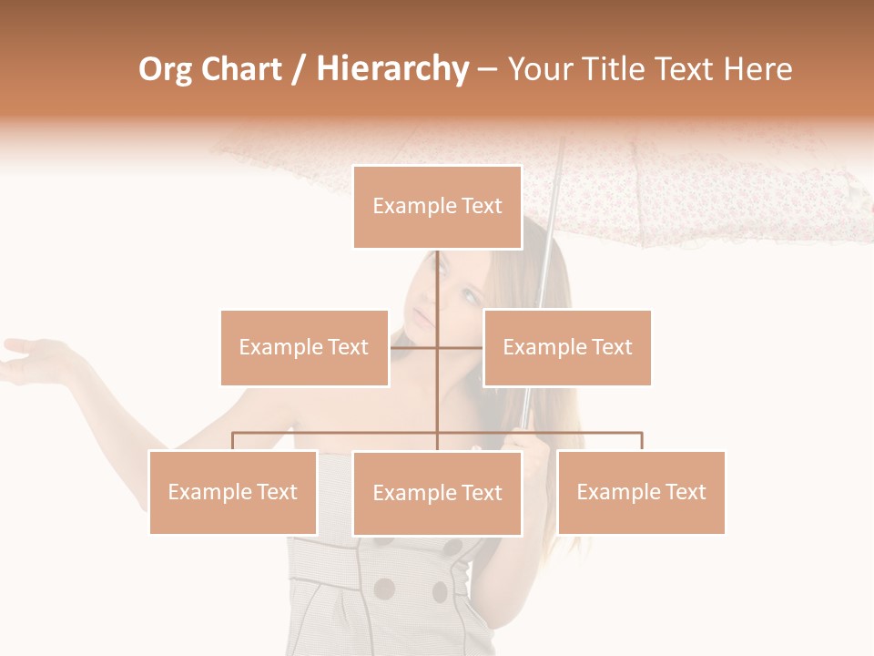 Hair Suitcase One PowerPoint Template