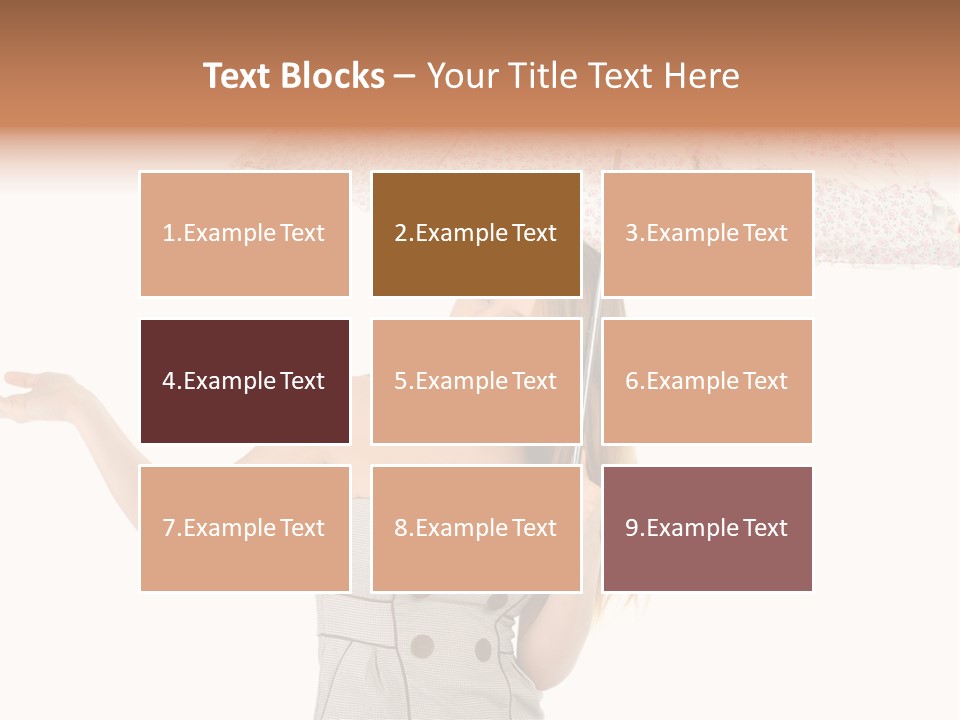 Hair Suitcase One PowerPoint Template