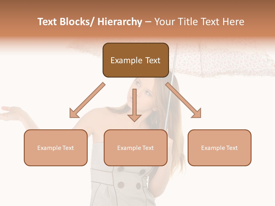 Hair Suitcase One PowerPoint Template
