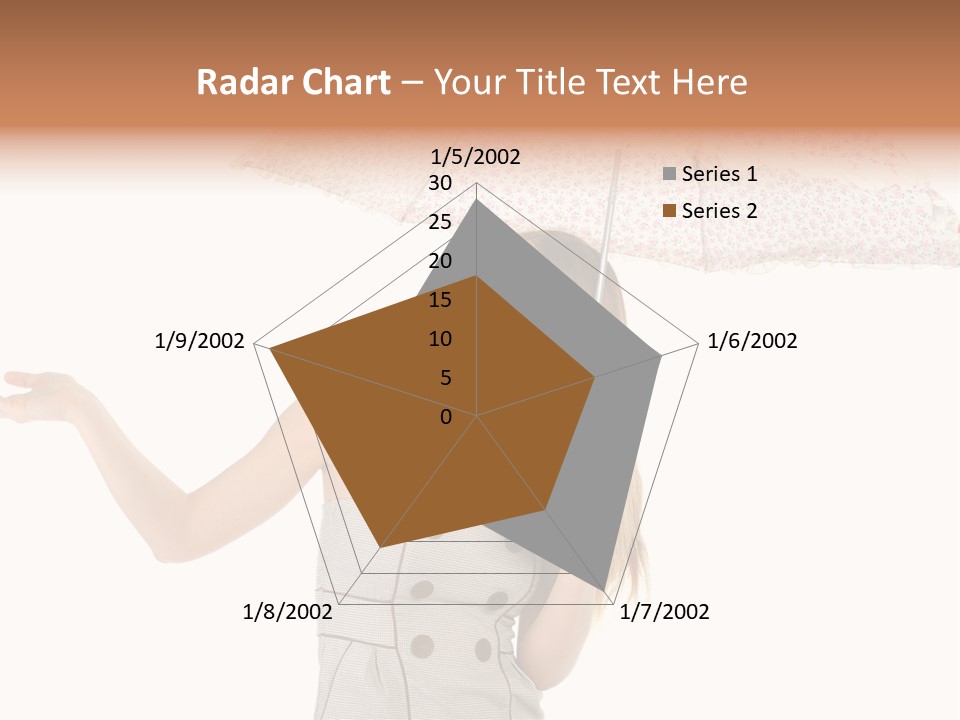Hair Suitcase One PowerPoint Template