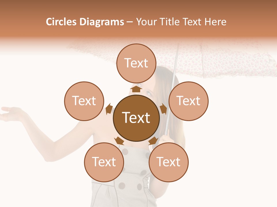 Hair Suitcase One PowerPoint Template