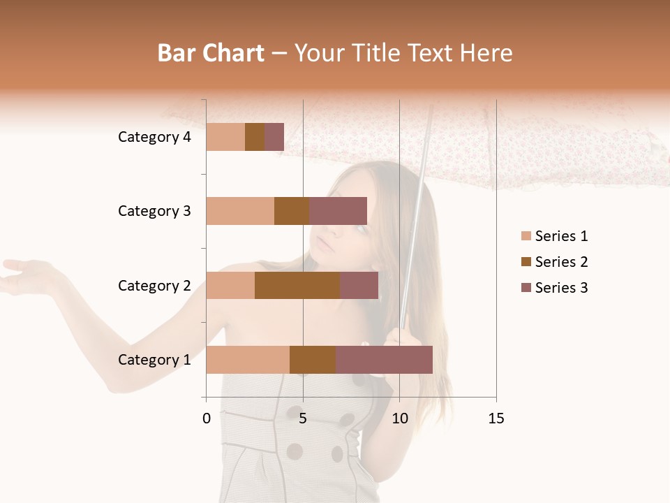 Hair Suitcase One PowerPoint Template