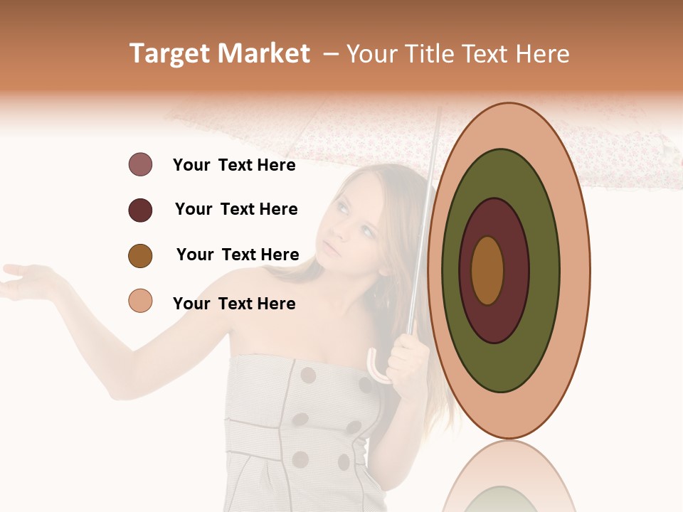 Hair Suitcase One PowerPoint Template