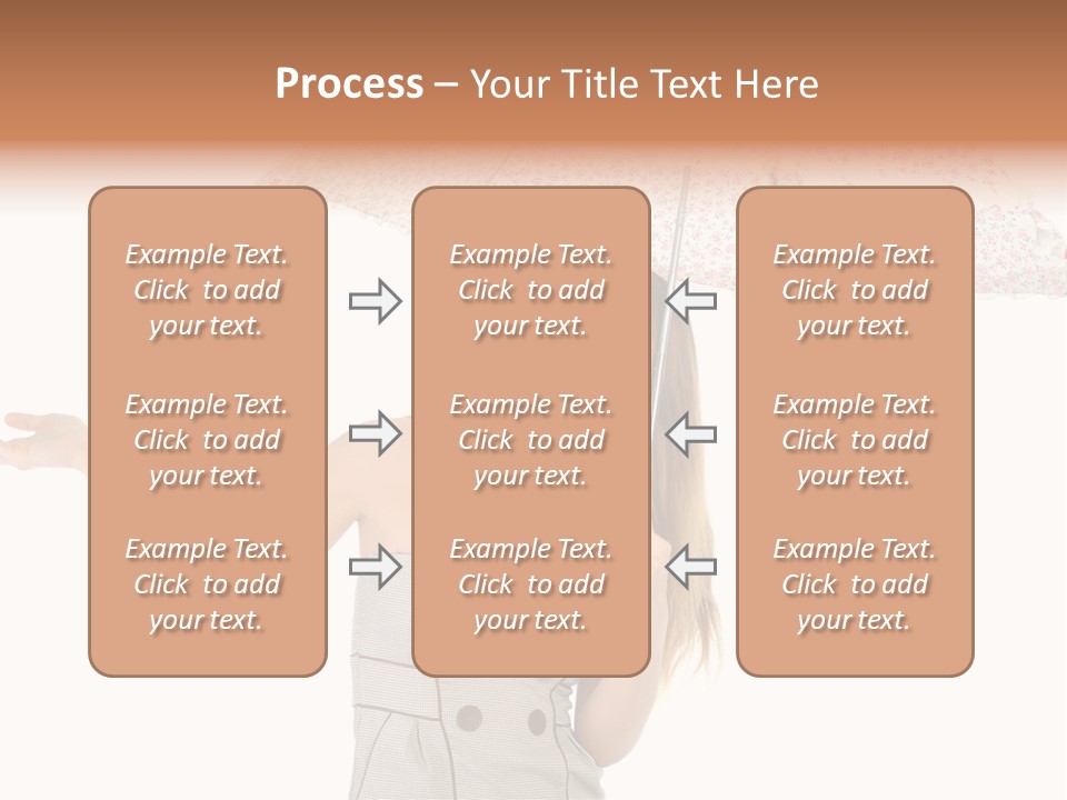 Hair Suitcase One PowerPoint Template