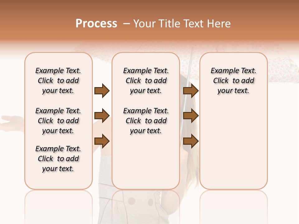 Hair Suitcase One PowerPoint Template