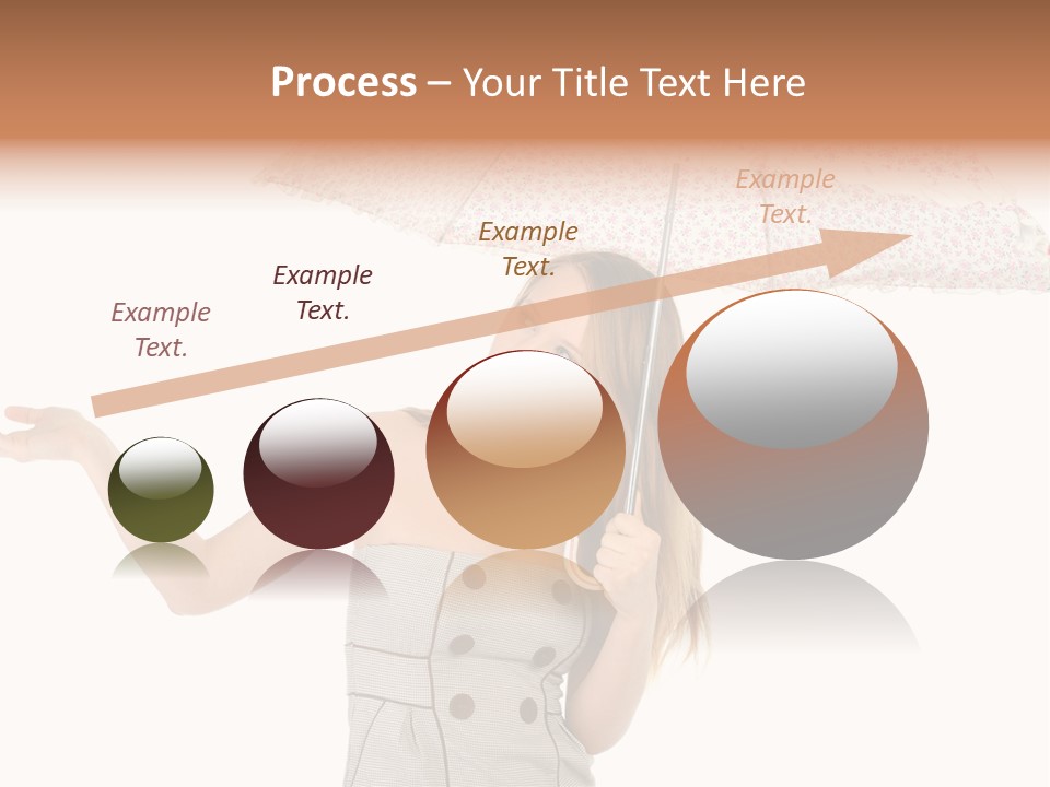 Hair Suitcase One PowerPoint Template