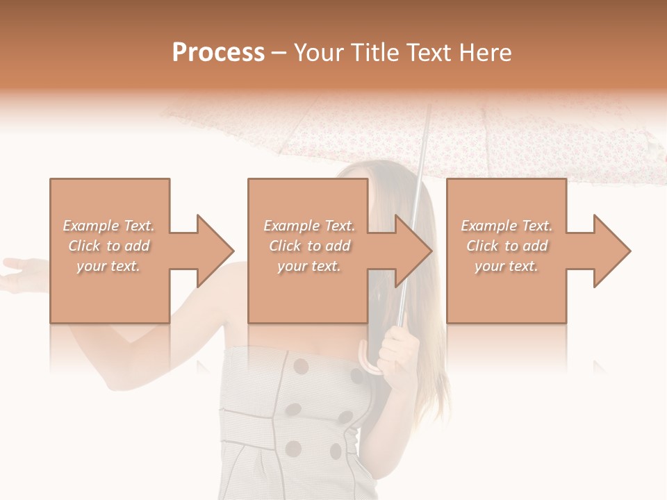 Hair Suitcase One PowerPoint Template