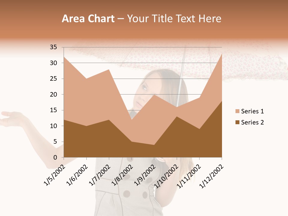Hair Suitcase One PowerPoint Template