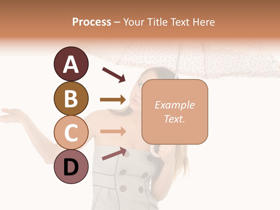 Hair Suitcase One PowerPoint Template