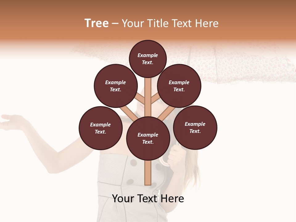 Hair Suitcase One PowerPoint Template