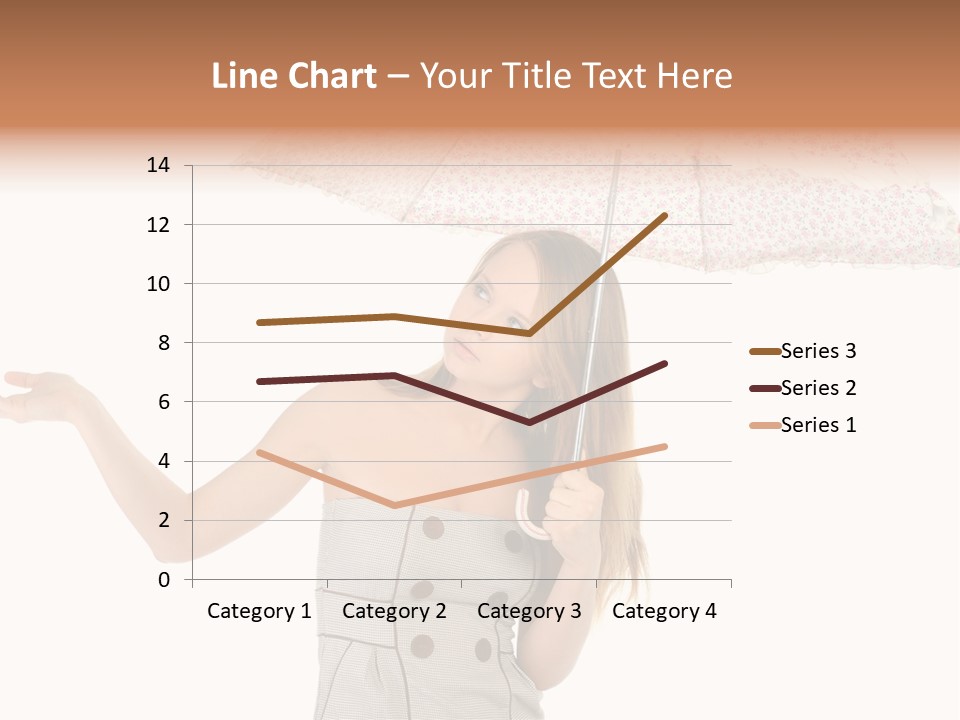 Hair Suitcase One PowerPoint Template