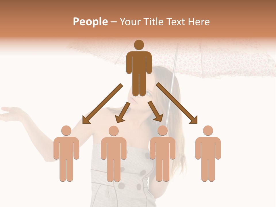 Hair Suitcase One PowerPoint Template