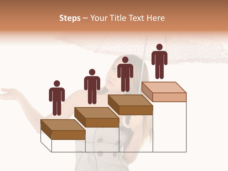 Hair Suitcase One PowerPoint Template