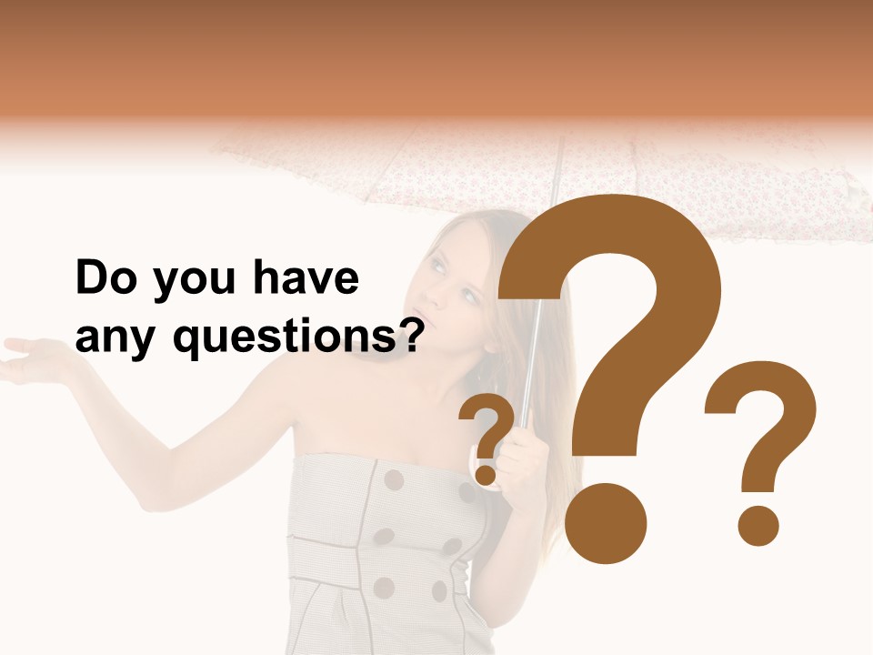 Hair Suitcase One PowerPoint Template