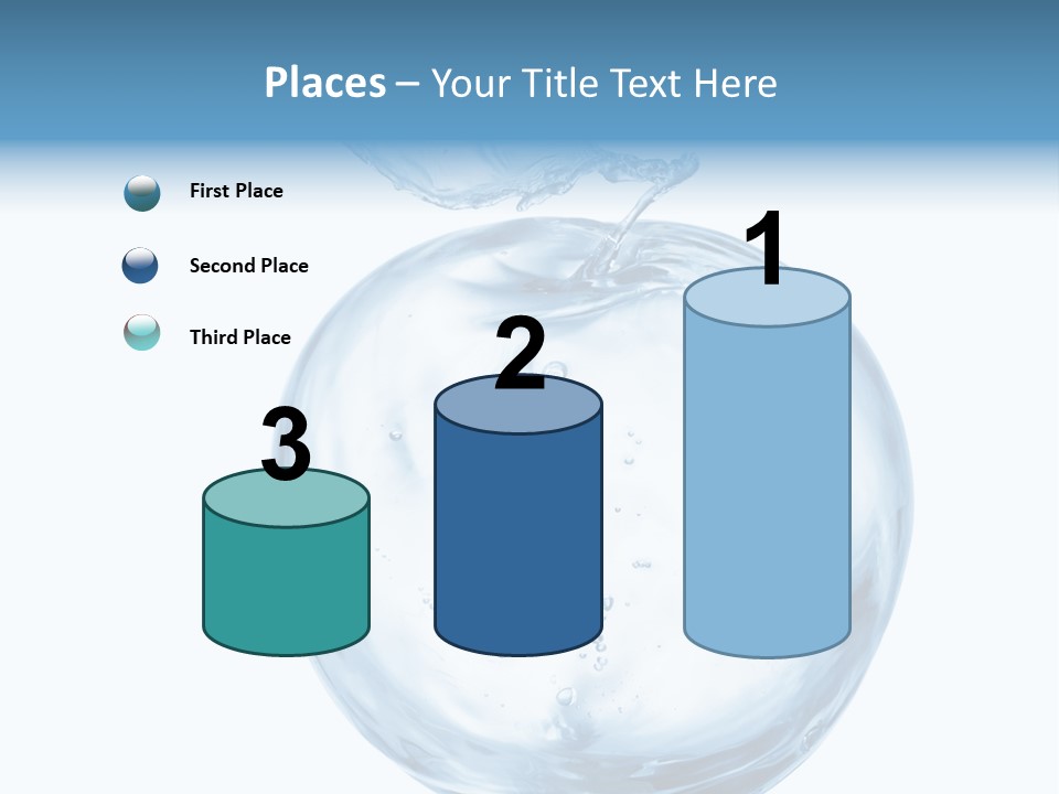 Background Water Healthy PowerPoint Template