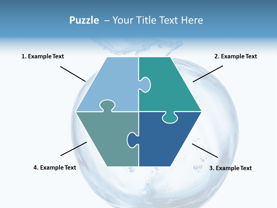 Background Water Healthy PowerPoint Template