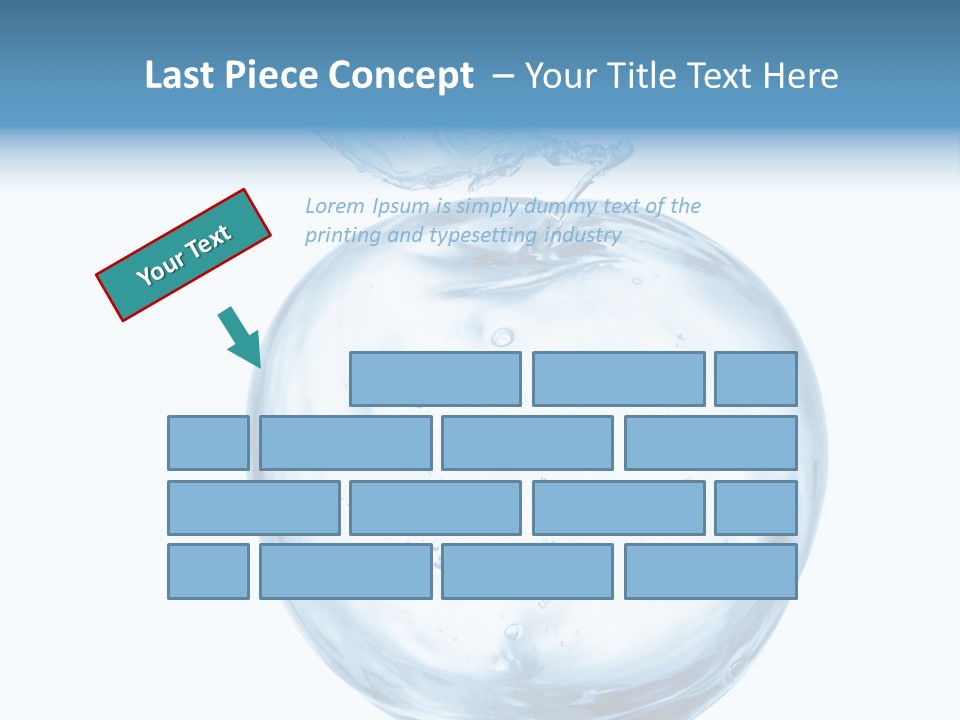 Background Water Healthy PowerPoint Template