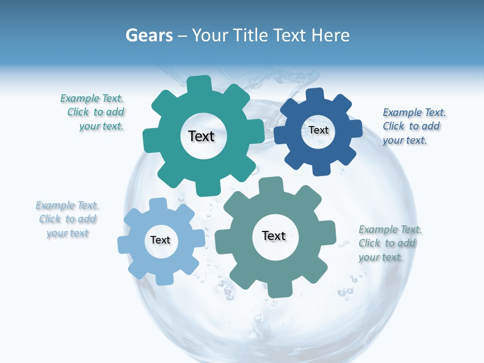 Background Water Healthy PowerPoint Template