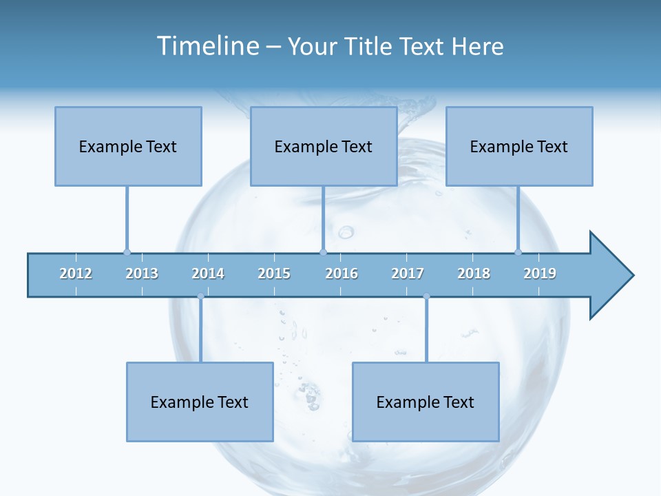 Background Water Healthy PowerPoint Template
