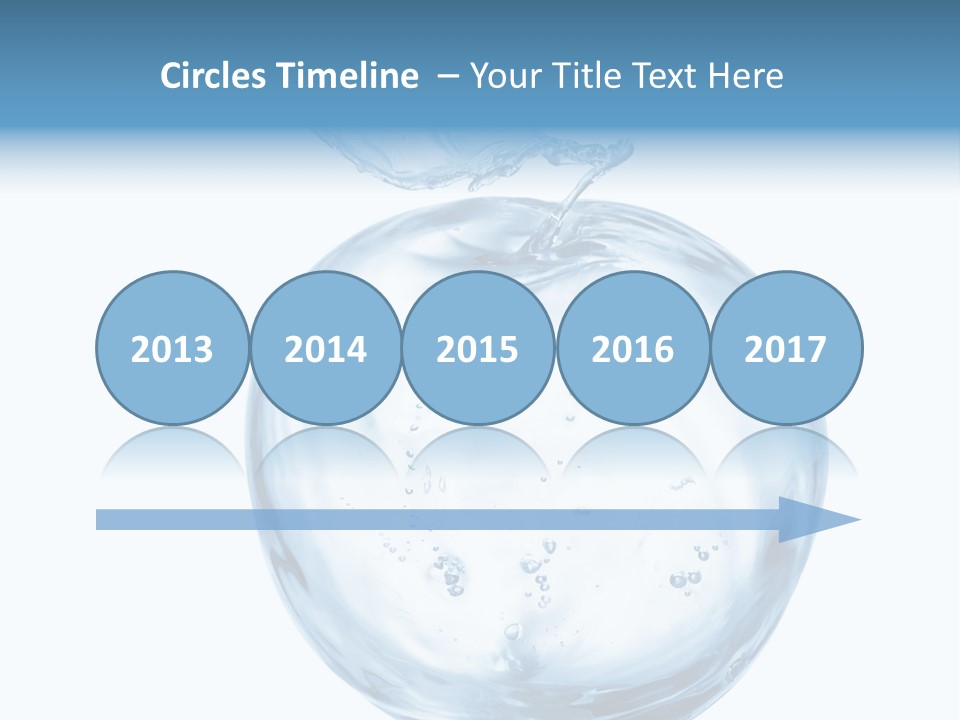 Background Water Healthy PowerPoint Template