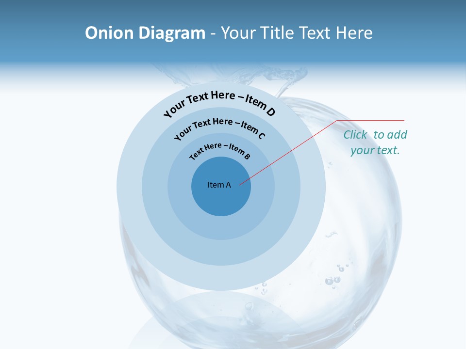 Background Water Healthy PowerPoint Template