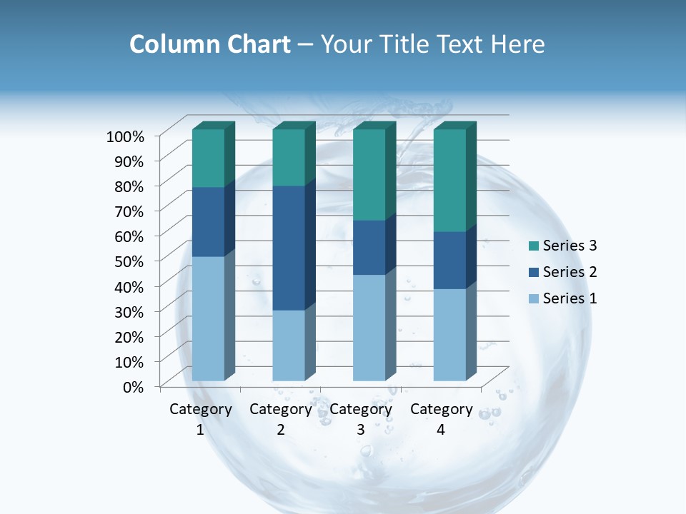 Background Water Healthy PowerPoint Template