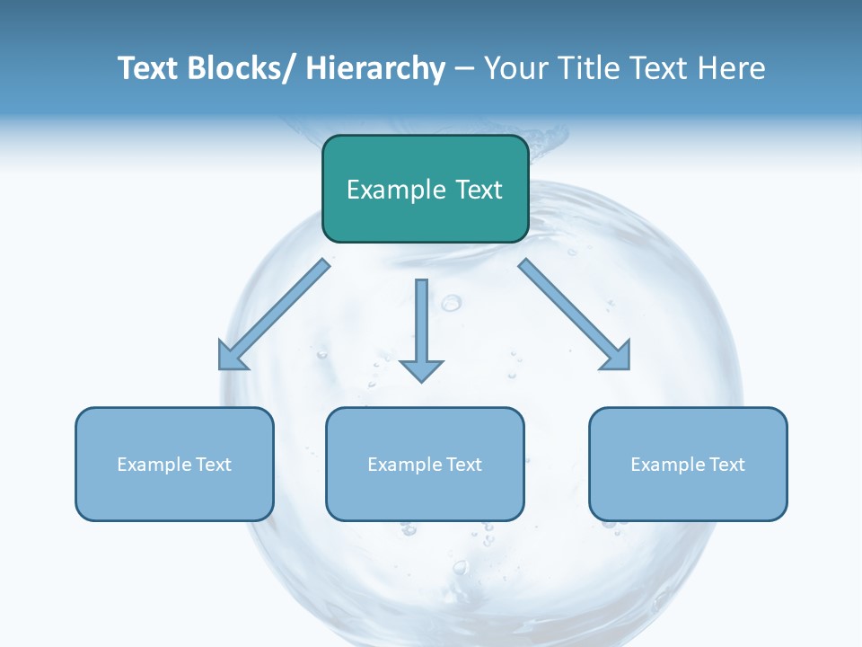 Background Water Healthy PowerPoint Template