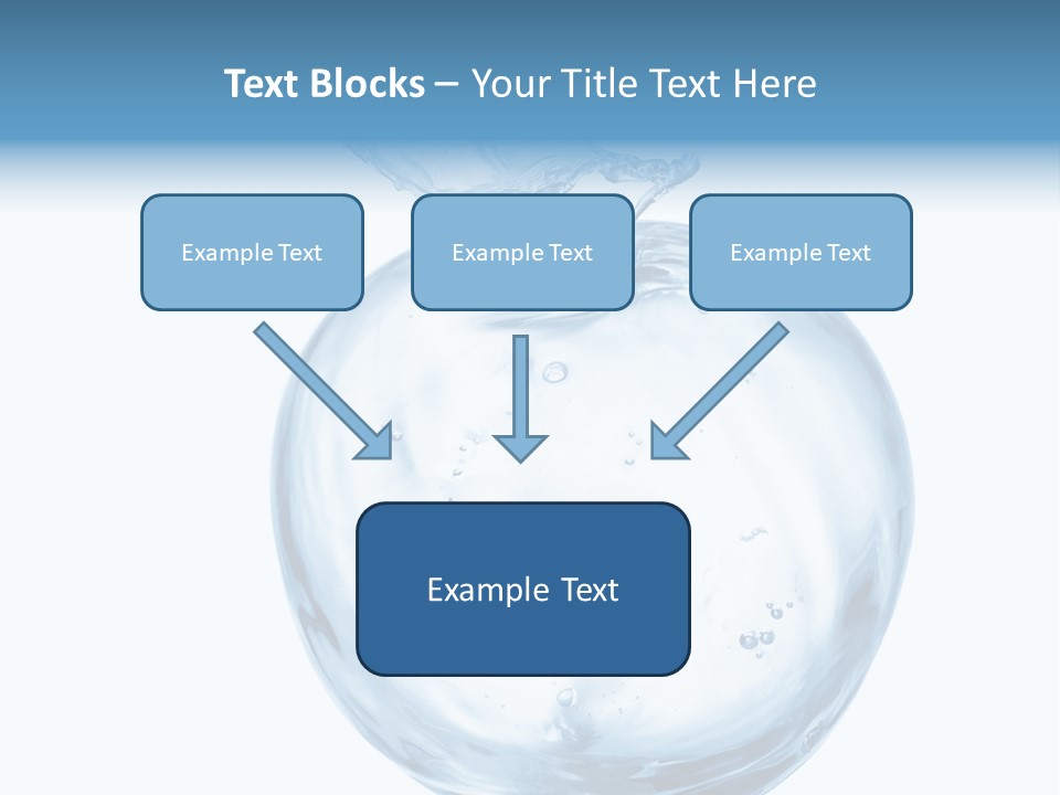 Background Water Healthy PowerPoint Template
