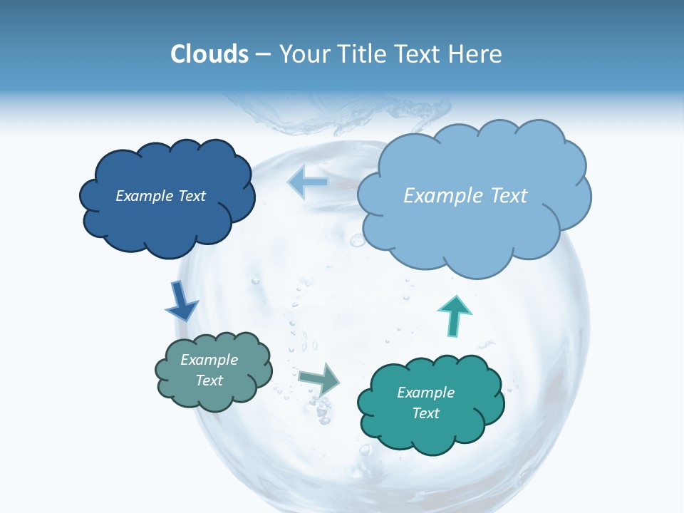 Background Water Healthy PowerPoint Template