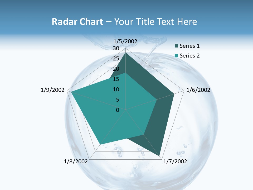 Background Water Healthy PowerPoint Template