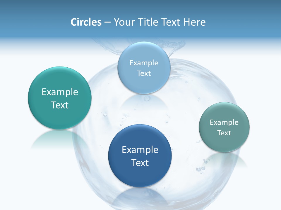 Background Water Healthy PowerPoint Template